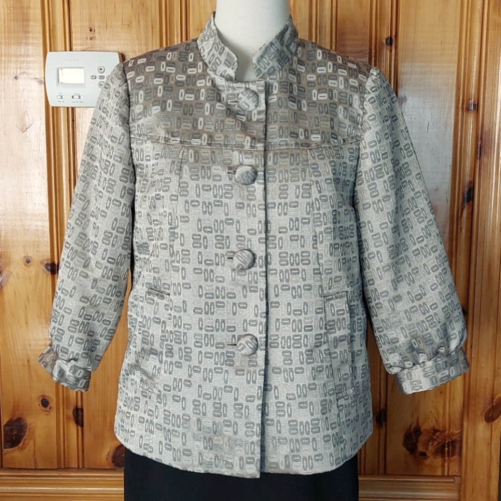Amazing mid-mod inspired blazer, size 8